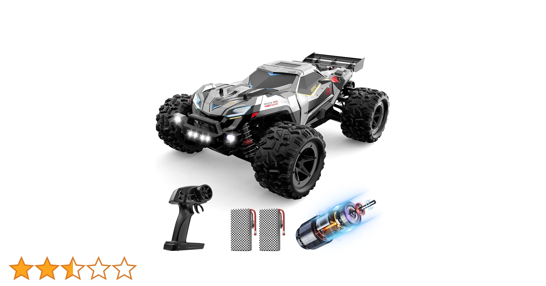 Amazon.co.jp: DEERC ラジコン オフロード ラジコンカー 大人